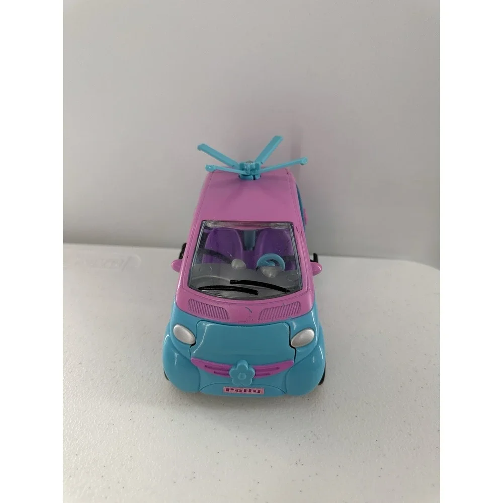 2004 Polly Pocket Helicopter‎ Extendable Car Retro Doll Accessory Vehicle
